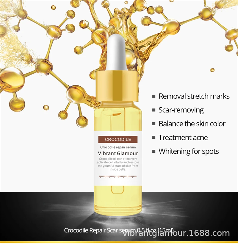 Отбеливающая Сыворотка для кожи крокодила 15 мл | Красота и здоровье
