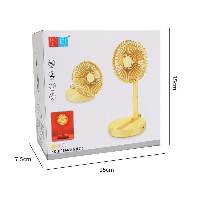 

Mini Man Cooling, Foldable Portable Air Conditioner, Three-in-one Desktop Fan, Three-speed Adjustable Fan, Night Light Cooling