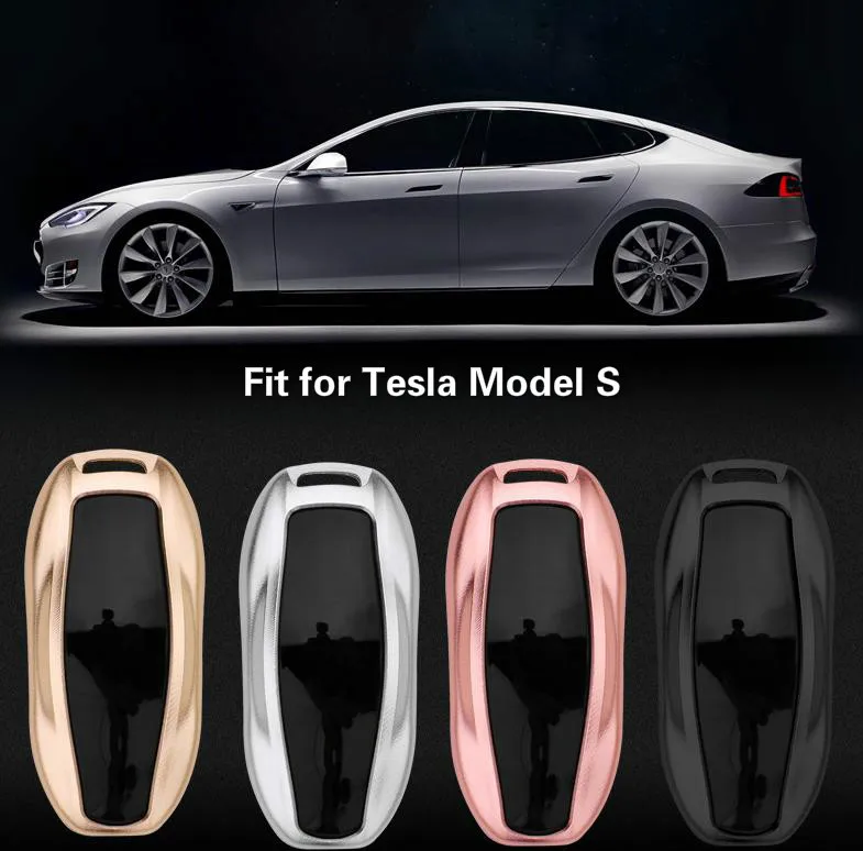 Чехол для автомобильного ключа BAFIRE 11 цветов чехол-накладка Tesla Model S качественный