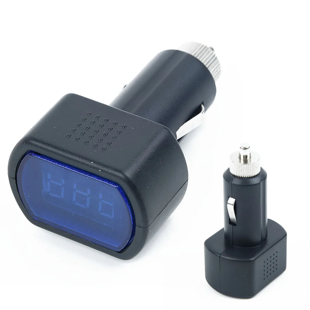 

LED Digital Display Car Voltmeter Tester Auto Measure Battery Voltage Protect Motor With Overload Overcurrent Protection