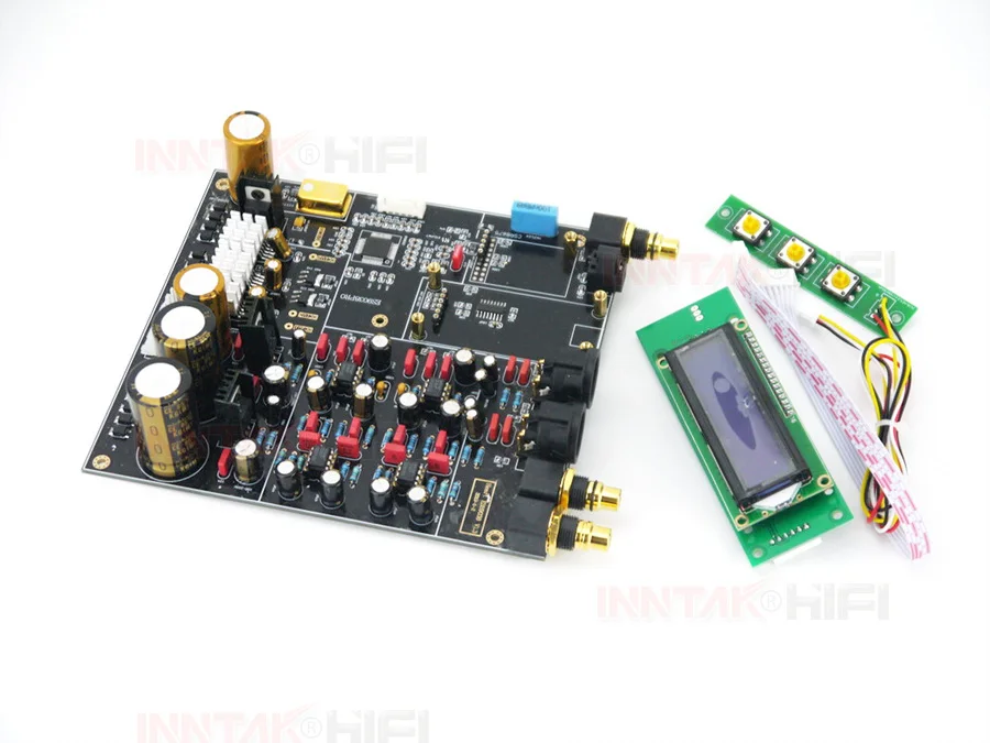 Собранный HiFi ES9038PRO+ TCXO 0.1PPM 4 слоя ЦАП Декодер доска/лучше, чем ES9018 ES9028PRO ЦАП