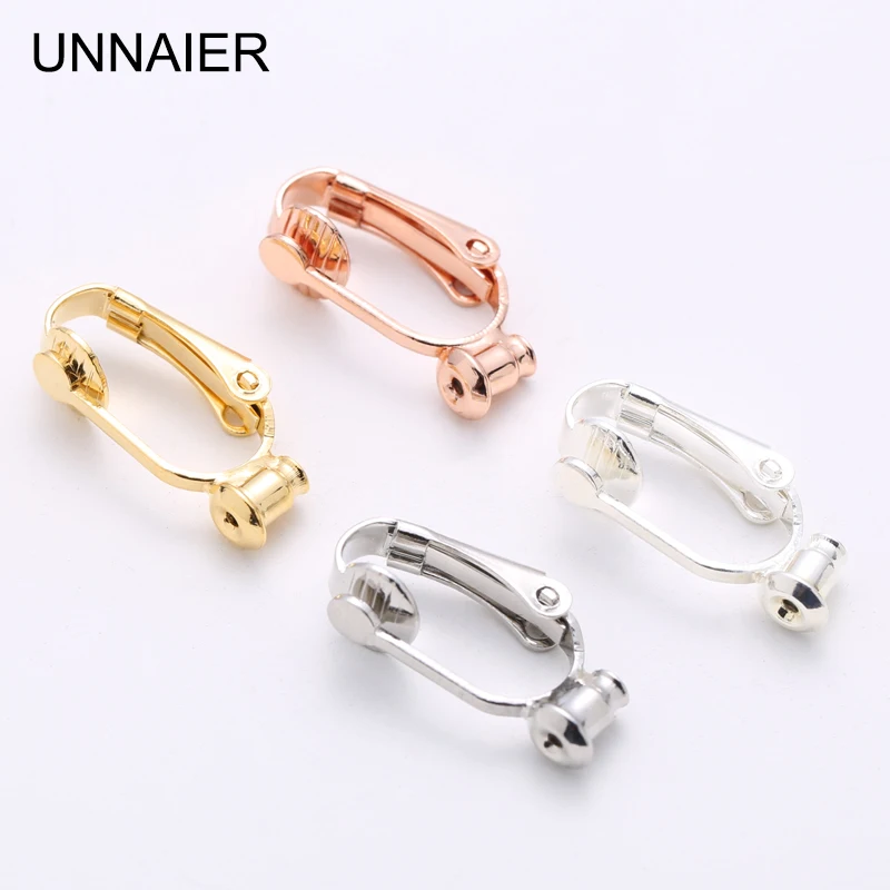 

4pcs/pack 20pcs/pack,French ear clip female painless ear clip artifact no hole ear clip advanced earrings to ear clip converter