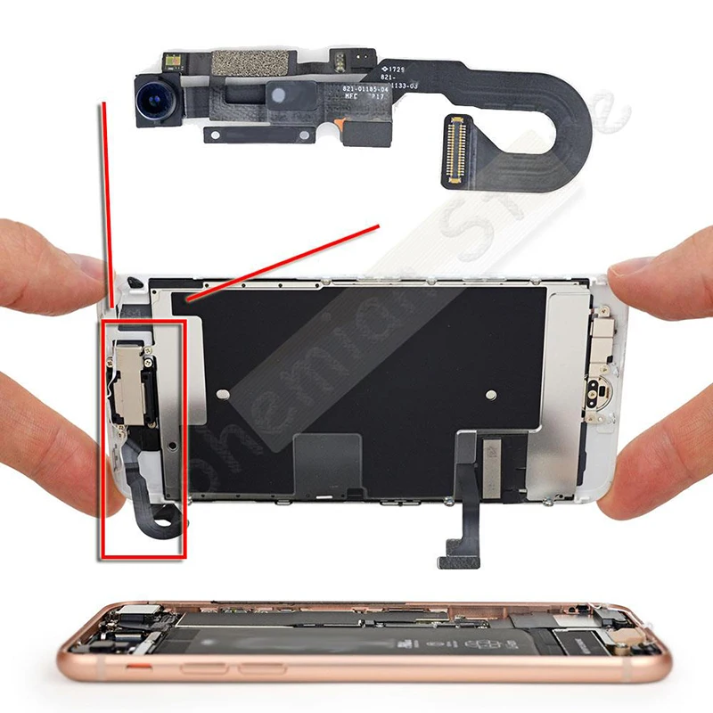 Оригинальная фронтальная камера для iPhone 7 8 6s 6 Plus 5S SE SE2 2020 датчик приближения