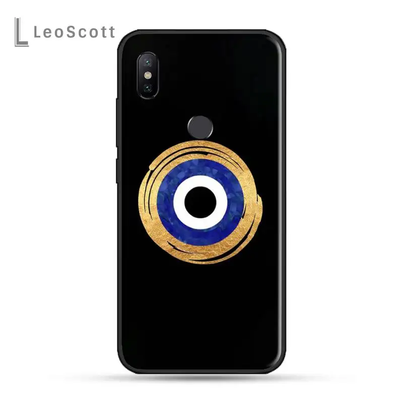 

Evil Eye Illustrations Phone Case For xiaomi Redmi 5 5A plus 7A 8 note 2 3 4 5 5A 6 7 GO K20 A2