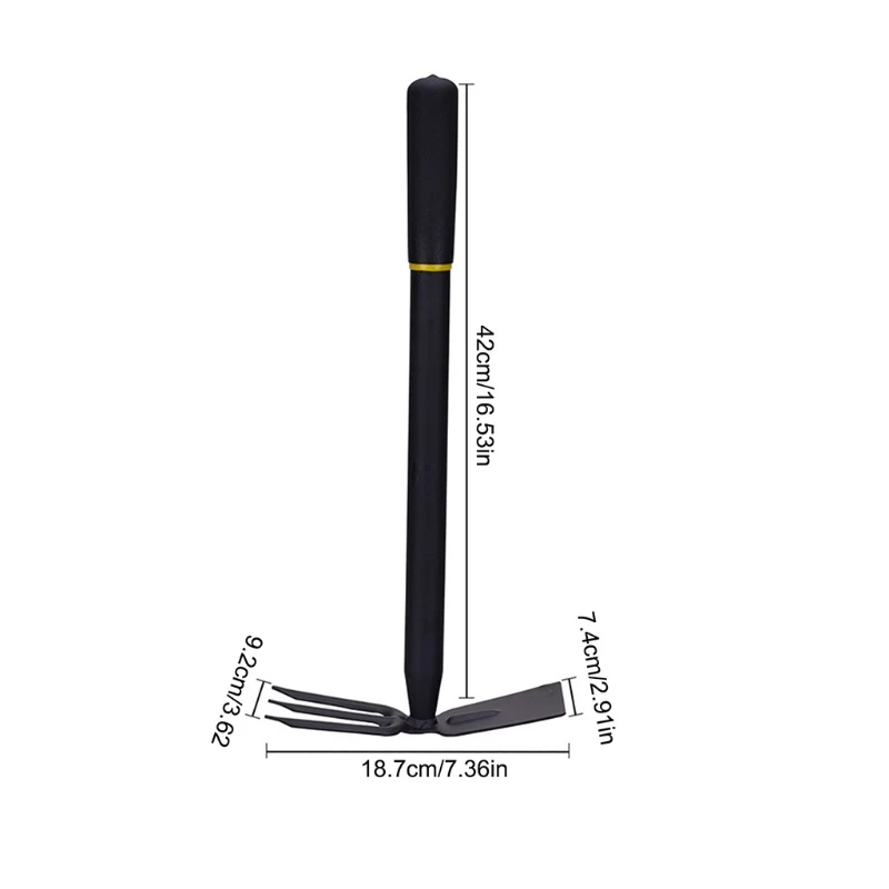 Анти-изгиб небольшой головка мотыги Комбинации марганца Сталь 2 в 1 двойной