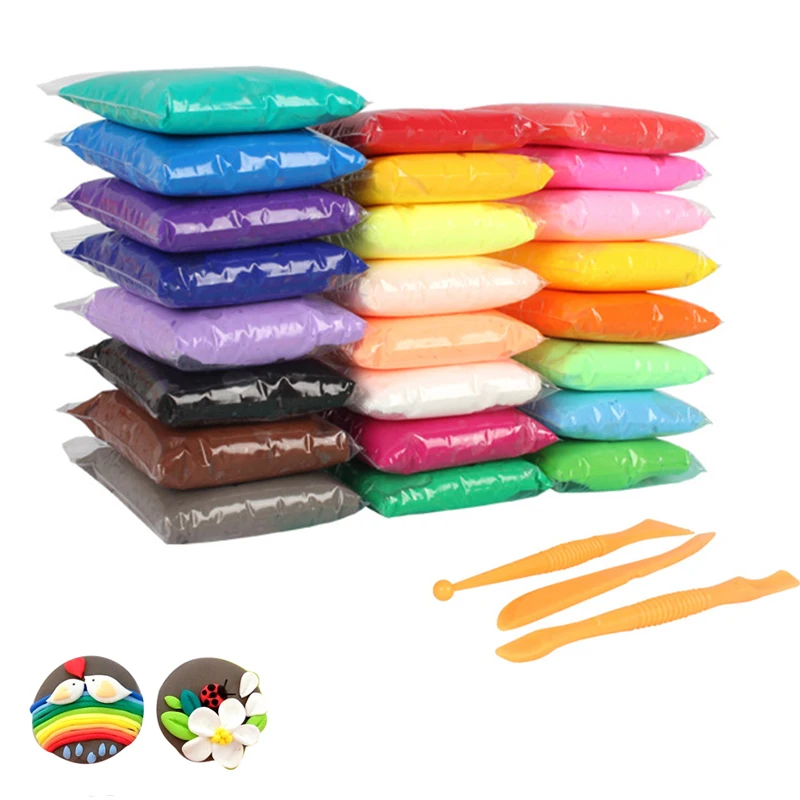 Глина светильник полимерный Пластилин для сушки на воздухе супер Кая глина