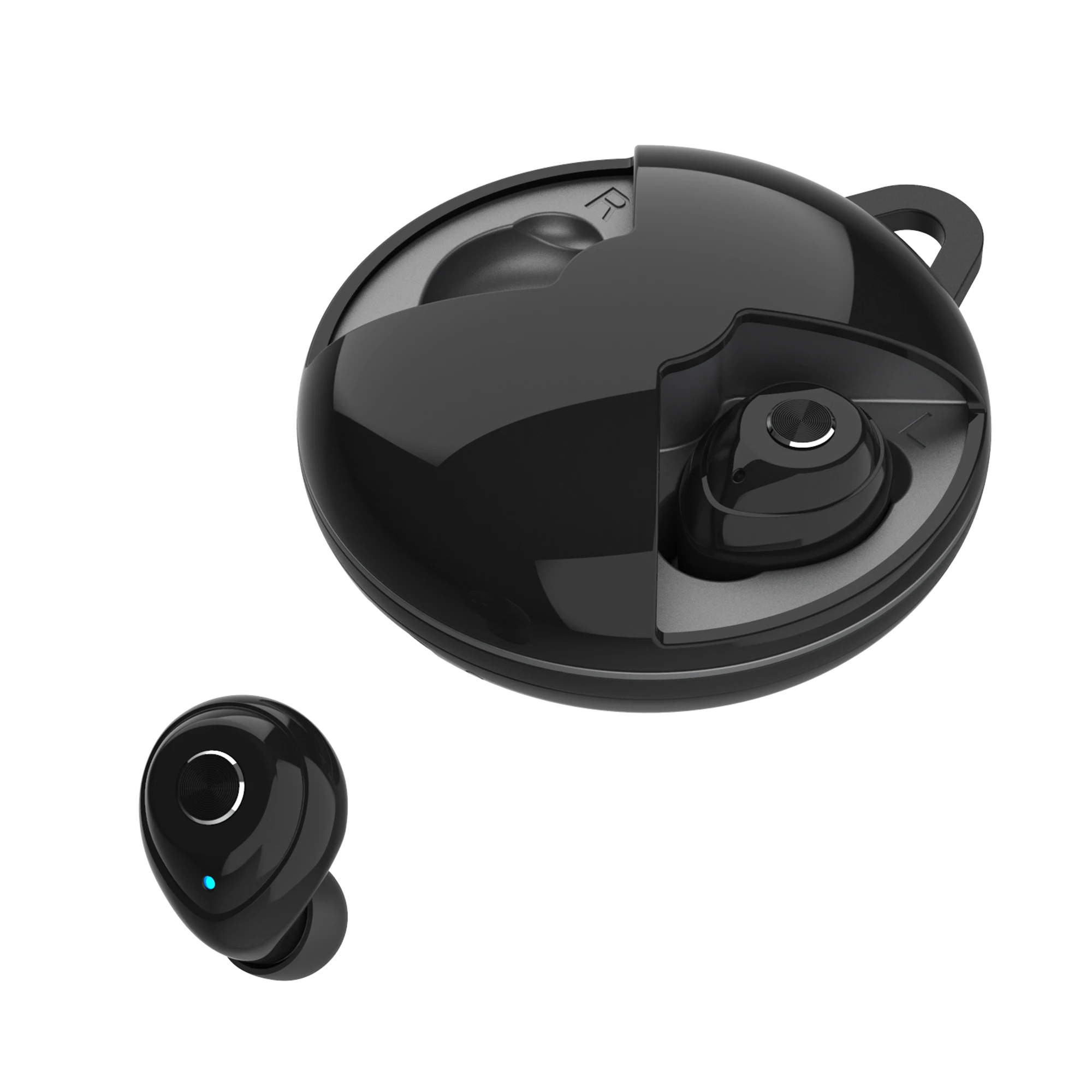 OneDer 338 bluetooth наушники с зарядный чехол 360 Вращение водонепроницаемый V5.0 + EDR TWS