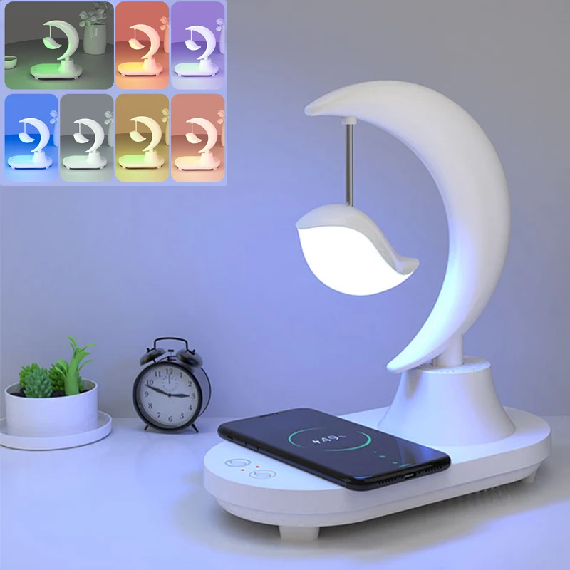 

Держатель для смартфона с подсветильник светильник для беспроводного зарядного устройства