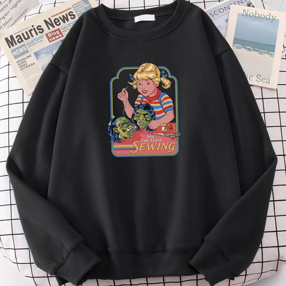 

Новинка, модная мужская толстовка с капюшоном, свободная винтажная мужская толстовка с принтом в стиле аниме «вы можете оставить шитье», Же...