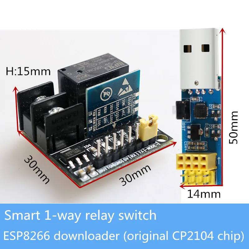 Делать дома смарт 1 способ релейный переключатель с ESP8266 загрузчик (оригинальный