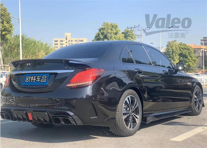 Боковая юбка из углеродного волокна спойлер для Mercedes-Benz A C E CLA CLS Class W176 W177 W204 W205 W238