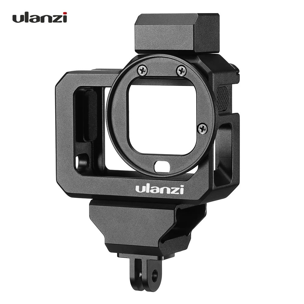 Чехол книжка ulanzi для экшн Камеры GoPro Hero 8 Black Vlog с двойным креплением холодного
