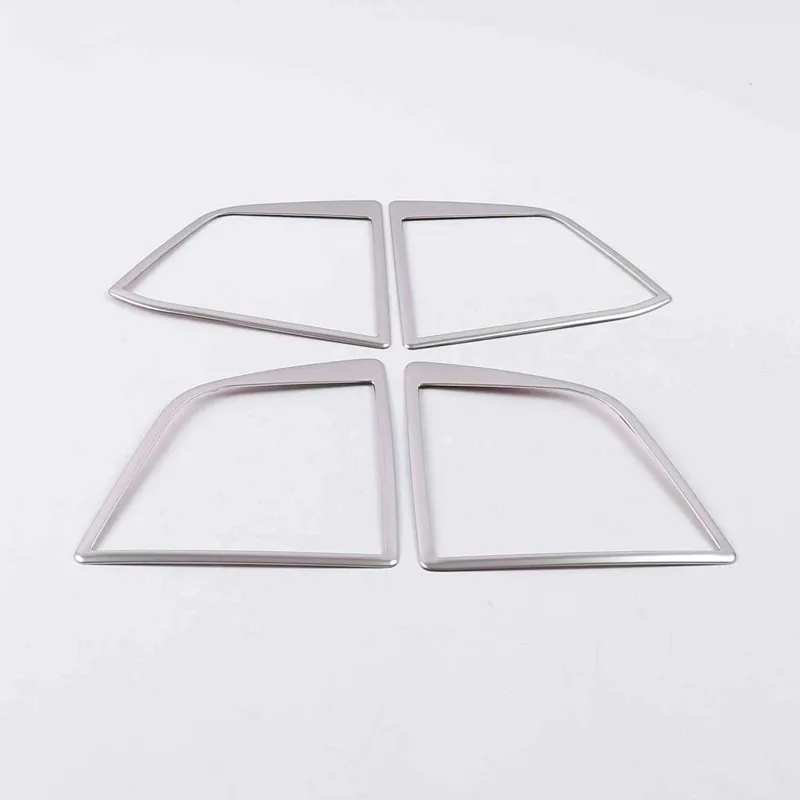 

For Ford Focus MK4 2019 2020 interior accessories 4 Door Speaker Ring Cover styling Decoration parts Stainless Steel 4pcs