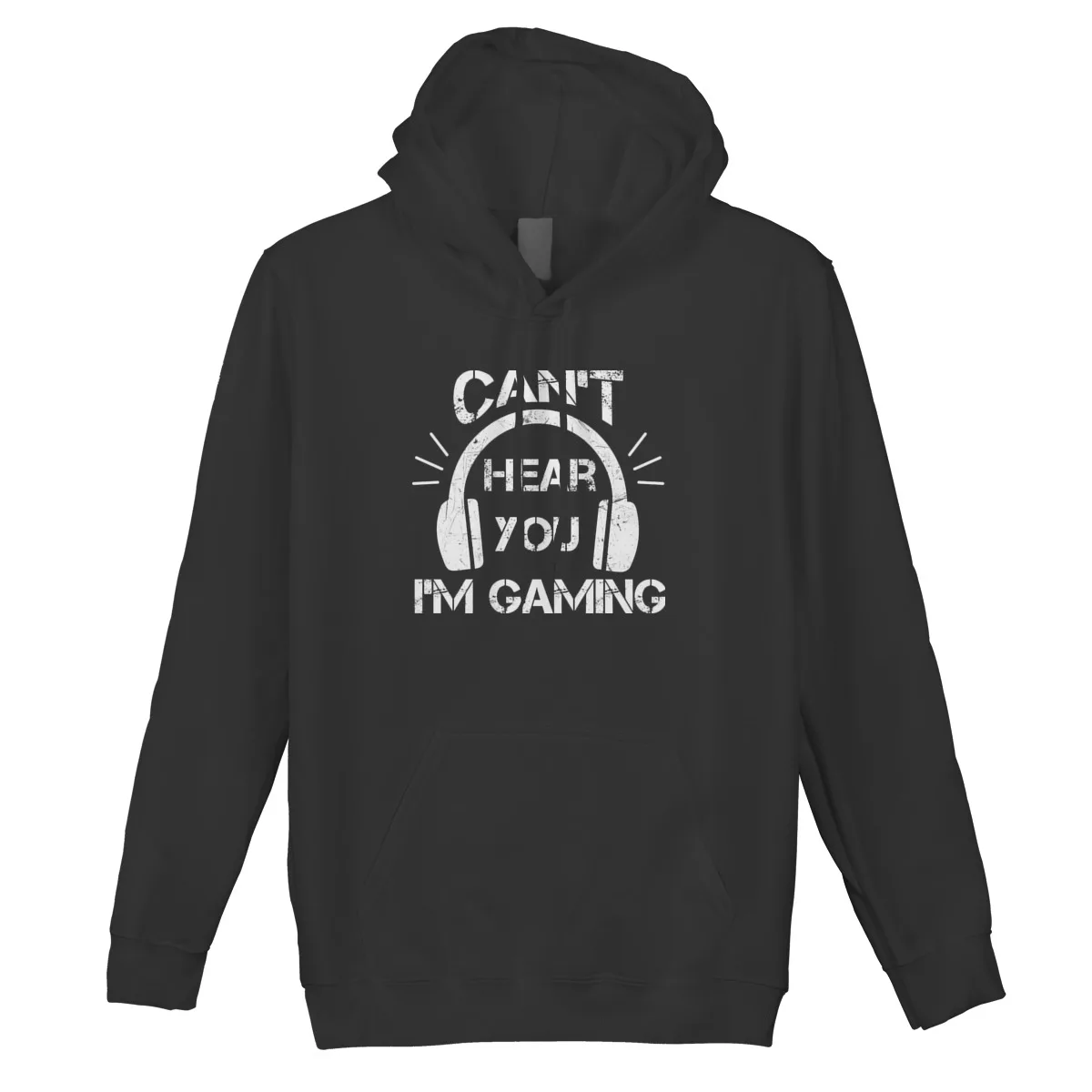 

Men's Hoodie Headset Can_t Hear You I_m Gaming - FunnyPrint Custom Cute Kawaii Top quality Men Clothing 36940