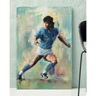 Аргентина Футбол Звезда Диего Марадона футбол HD плакаты настенные художественные картины холст картины Домашний декор для гостиной офиса