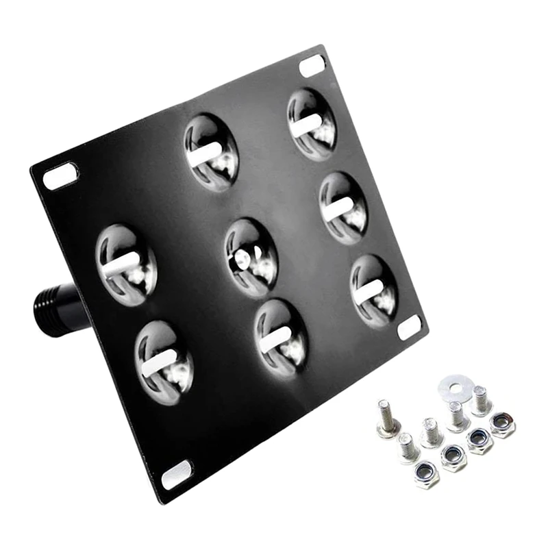 

Car Bumper Tow Hook License Plate Mount Bracket Holder License Plate Holder for Mazda 3 Mazda 6 CX5 MX5