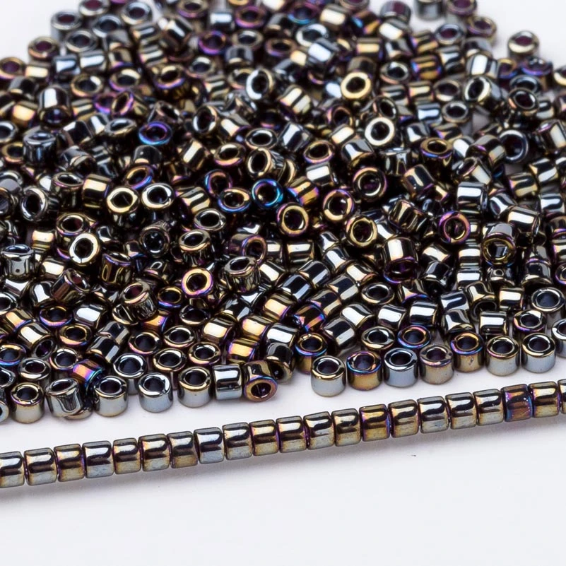 Taidian Miyuki Delica Seed Bead 11/0 для Broderie De Perles Francaises непрозрачный белый DB1-40 1,6x1,3 мм около 1000 штук - Color: miyuki-DB26