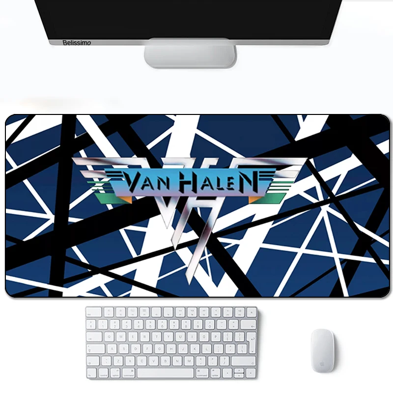 

Eddie Van Halen Mouse pad gamers decoracion Extend Game Desk Mousepad Office Professional Mouse Pad Game Keyboard Mat xl carpet