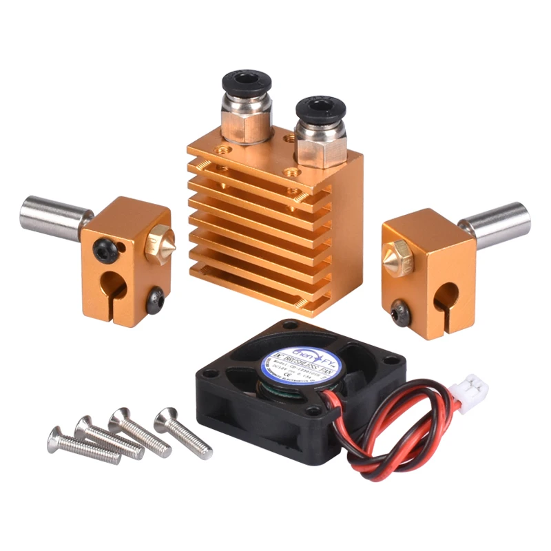 Экструдер 3D Chimera Hotend Kit двухцветный экструдер 2 в выхода многоэкструзионный
