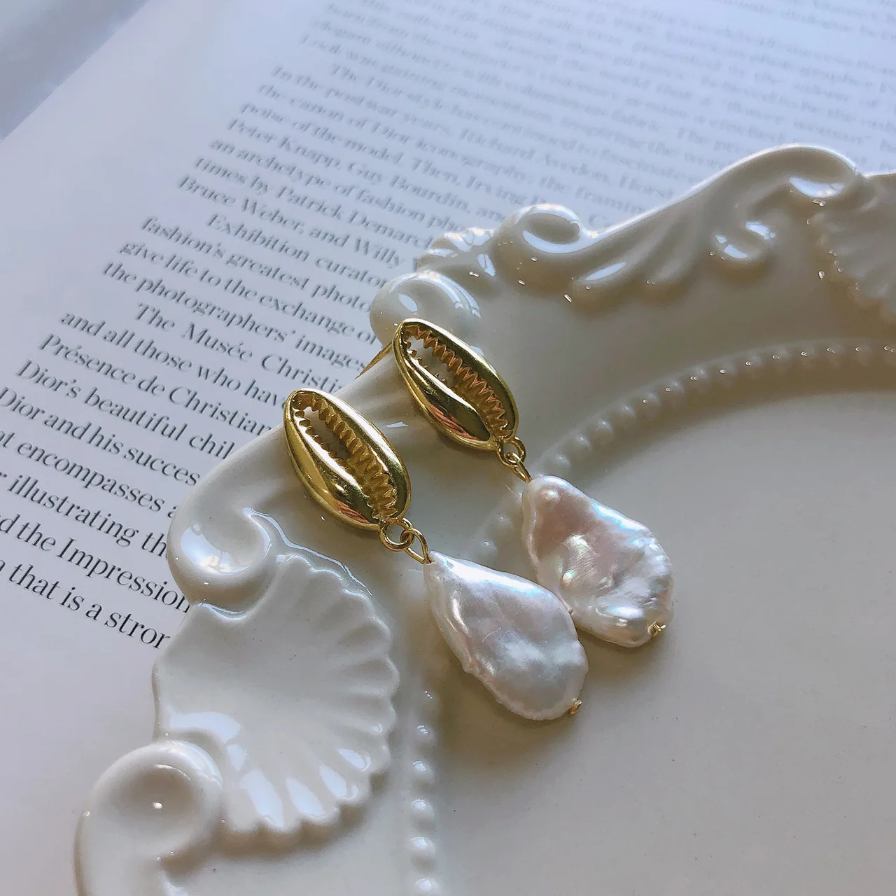 Новый 925 стерлингового серебра серьги Мода темперамент жемчужные Ушные Капли