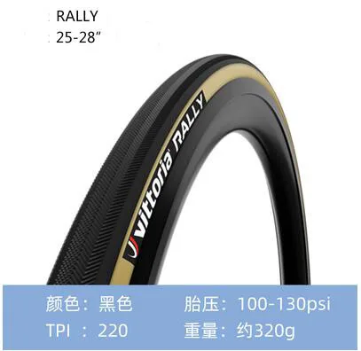 1 pcs black yellow Трубчатые шины для дорожного велосипеда Vittoria Rally, Трубчатые шины для дорожного велосипеда, резиновые шины 700 700C 25 обода 25-28c, велосипедные шины для дорожного велосипеда - Цвет: 1 pcs black yellow