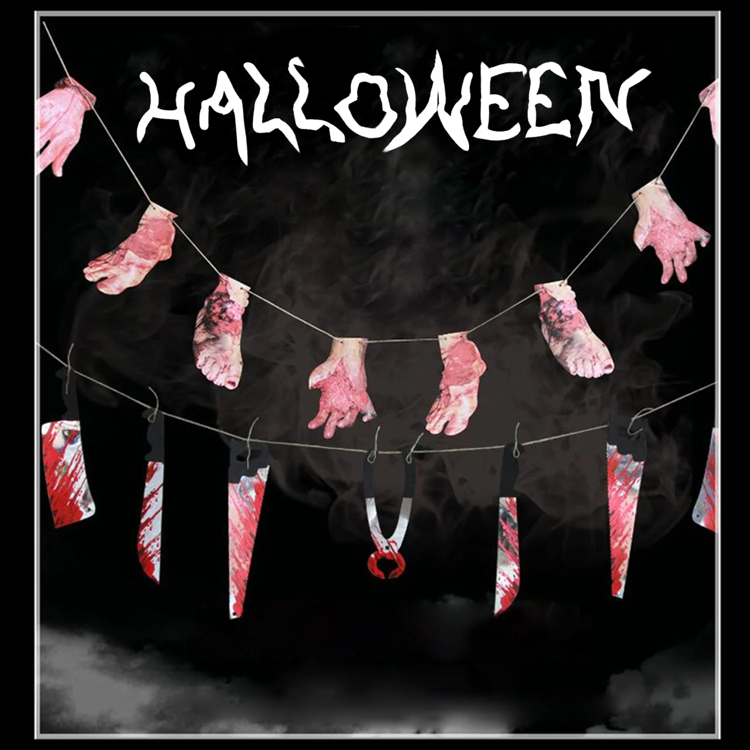 3 шт. Кровавые ножи для Хэллоуина|Флаги баннеры и аксессуары| |