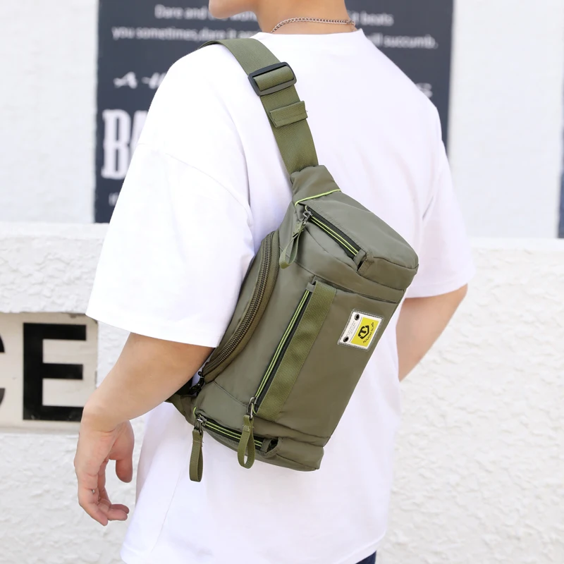 Мужская сумка через плечо для спорта на открытом воздухе новинка 2020 нейлоновая