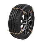 Универсальные Металлические автомобильные колеса для грузовиков, шин, снега, льда, цепи, ремень, зимние противоскользящие автомобили, внедорожник, цепь для колес, грязь, Дорожная безопасность