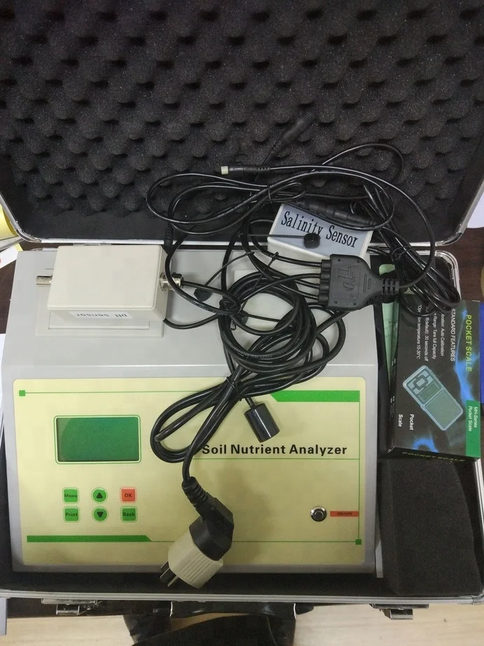 

TPY-6A Soil Nutrient Tester for testing soil N P K PH Salinity Moisture