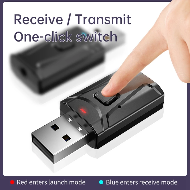 4 в 1 Bluetooth 5 0 USB адаптер поддерживает функцию голосового вызова Функция|Адаптеры и