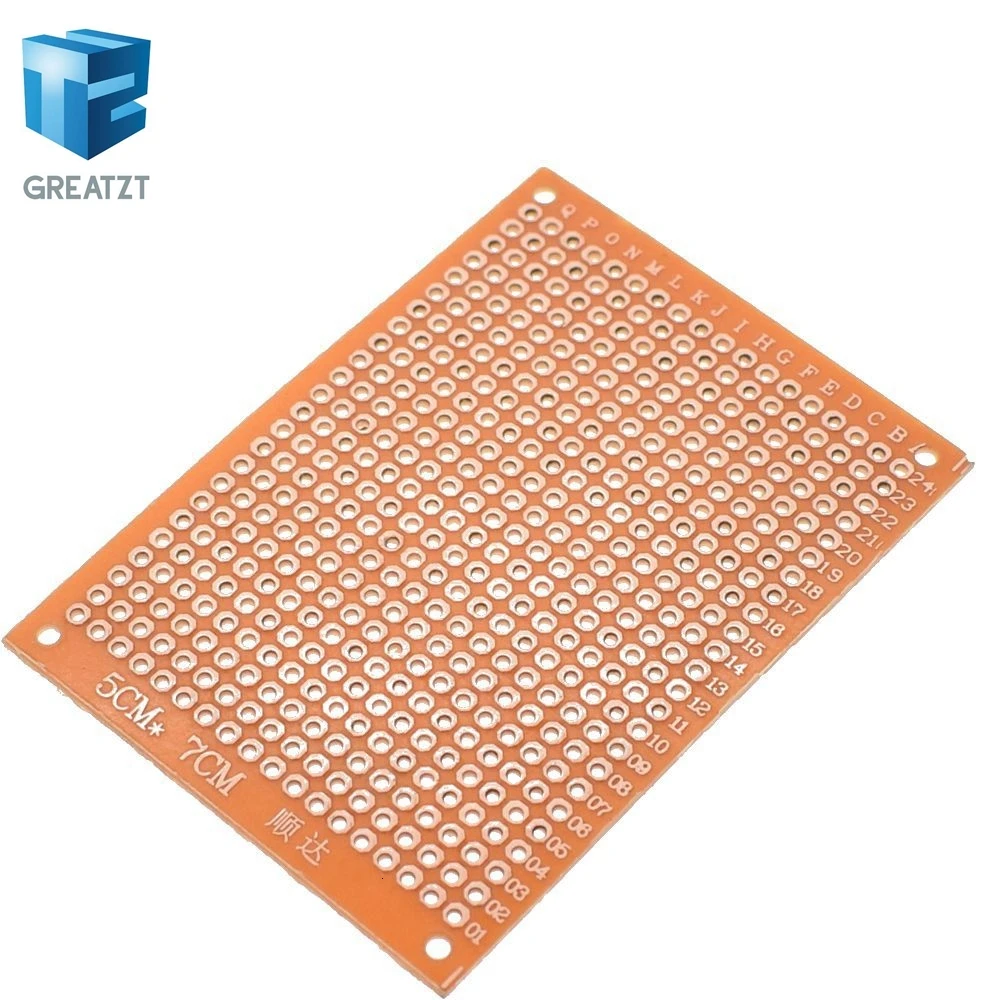10 шт. 5*7 PCB 5x7 PCB 5 см 7 см DIY Прототип бумага PCB универсальная плата
