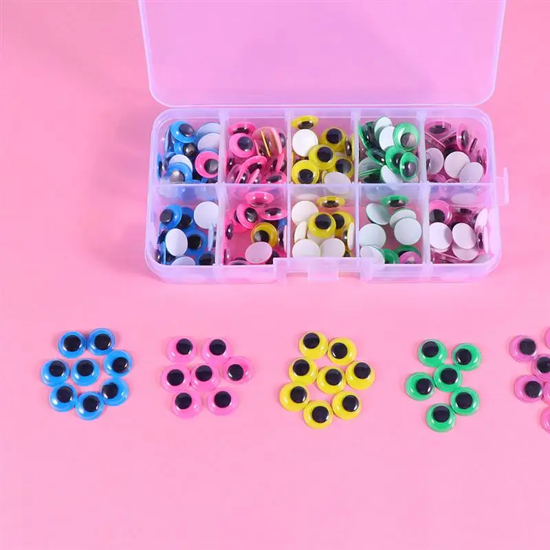 200 шт. подвижные игрушечные глаза с ящиком для хранения | Игрушки и хобби