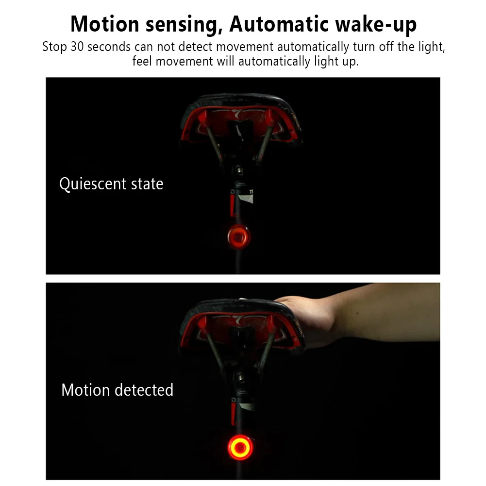 USB зарядка Интеллектуальный индукционный Предупреждение ющий задний