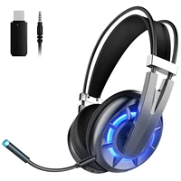 headset gamer 2 4g noise canceling surround sound bluetooth fone de ouvido sem fio auriculares wireless wired headphone audifono