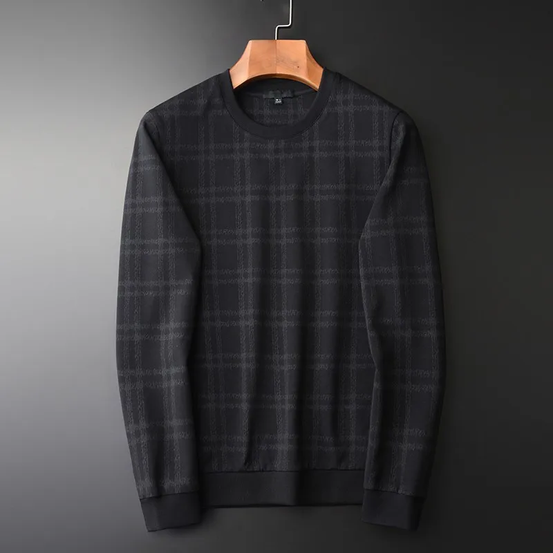 

Мужской свитшот в клетку, с принтом, размеры до 4XL