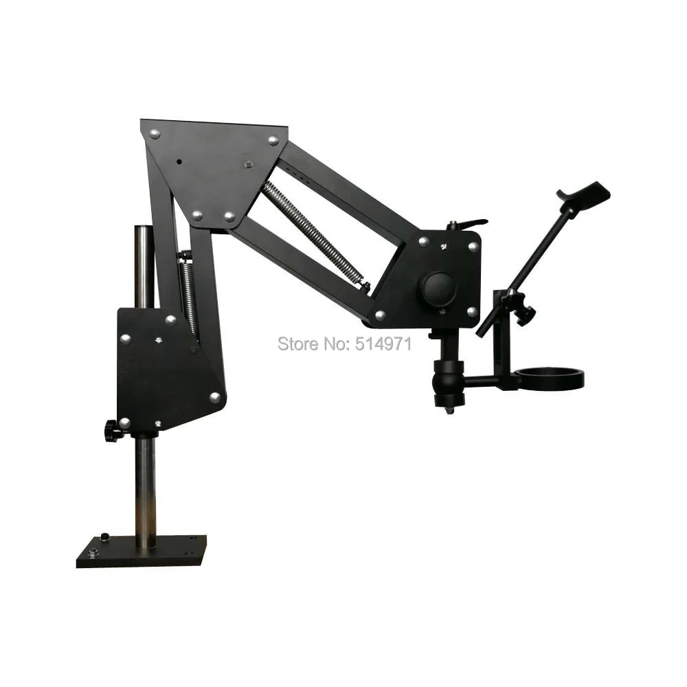 

Multi-angle Rotating Microscope Bracket for 76 85mm microscope lens High Rigidity Compact Stable Holder Motherboard Repair Tools