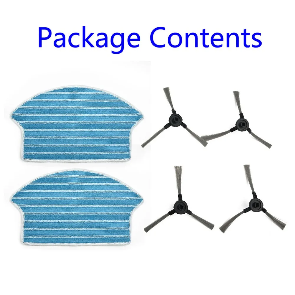 

1pcs Mop Cloth Side Brush Kit For Ut-Excellenza B Robot Home Vacuum Cleaner Sweeper Accessories Side Brushes Cleaning Tool