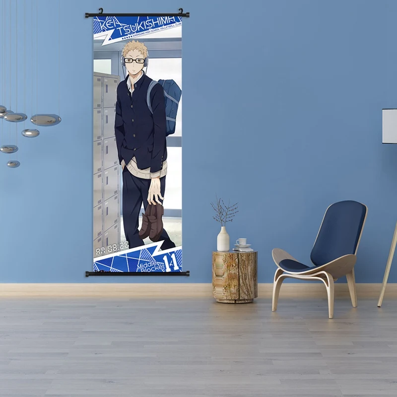 Аниме Haikyuu! Плакат настенный свиток картина Манга декоративные картины для