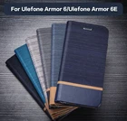 Чехол-Кошелек из искусственной кожи для Ulefone Armor 6, деловой чехол для телефона Ulefone Armor 6E Book, мягкий силиконовый чехол-накладка