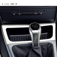 car styling for bmw 1 series e81 e82 e87 2007 2011 interior trim water cup holder frame covers stickers decals auto accessories