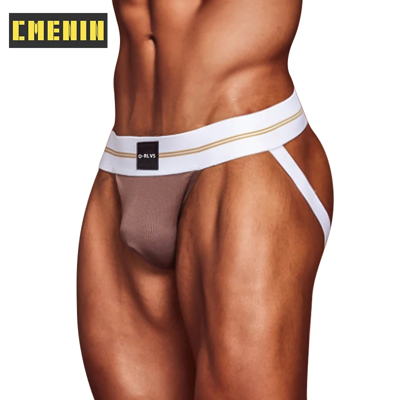 

CMENIN Comfortable Modal Gay Men Sexy Underwear Thong Men Jockstrap 2022 New Mens Thongs And G Strings Men's Underwear OR6108