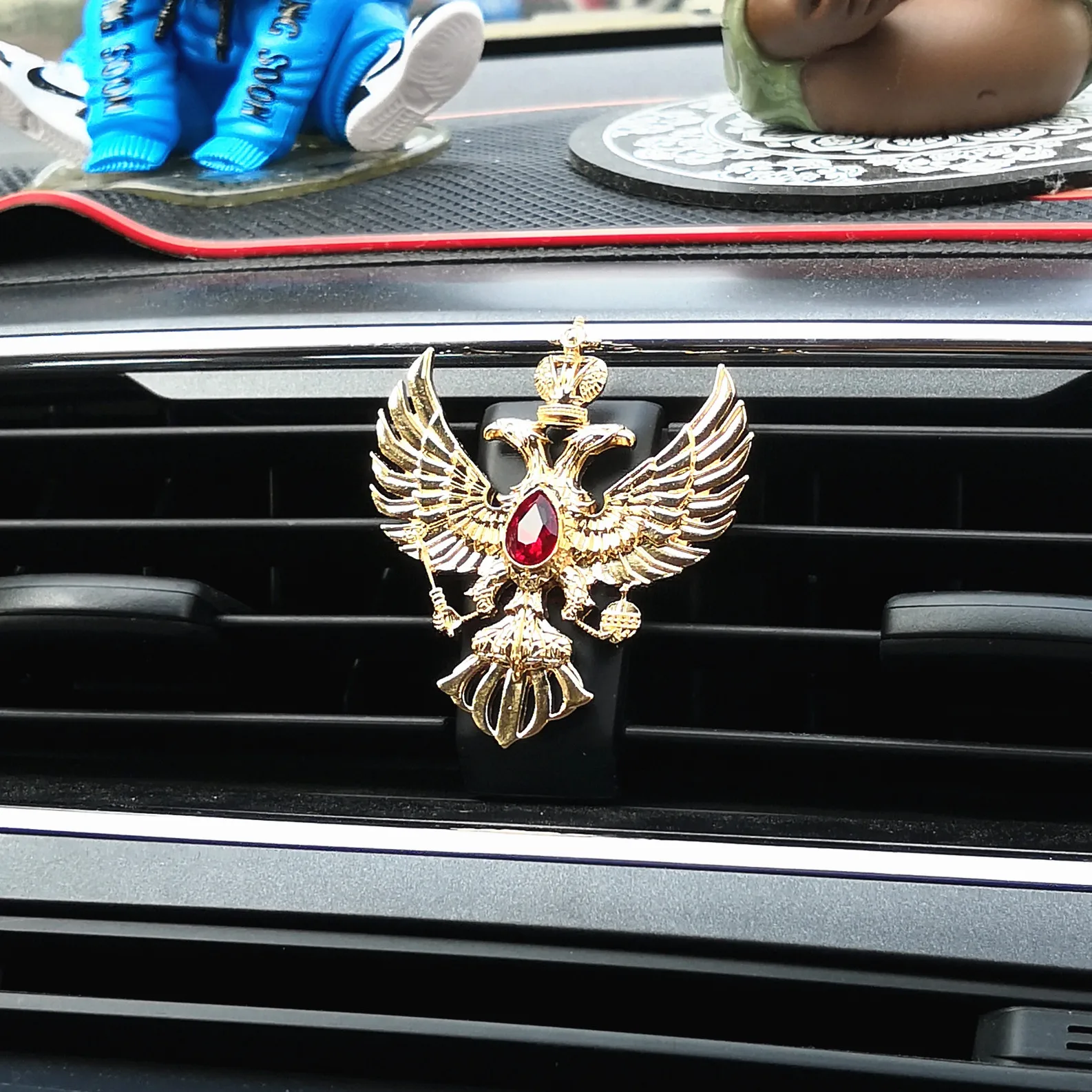 10 шт. металлические автомобильные наклейки с двумя головами|Булавки и значки| |