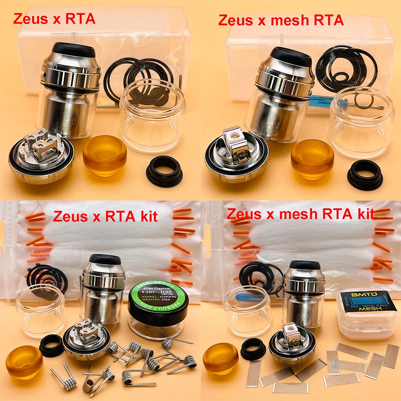 Испаритель DSXvape Zeus x RTA Mesh 3 5 мл/4 мл 25 мм | Электроника