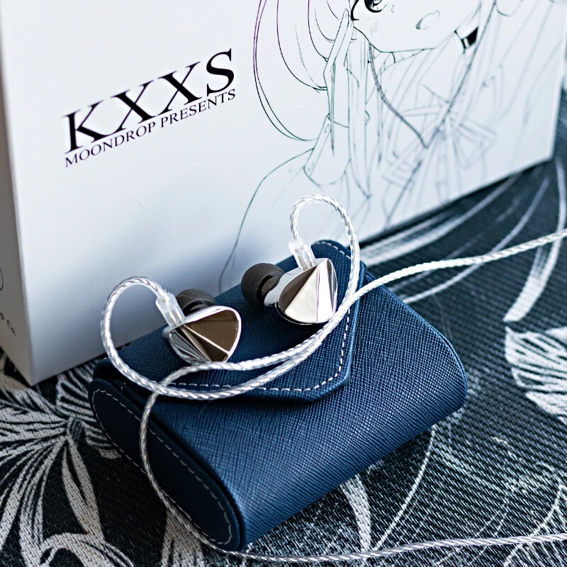 Moondrop KXXS алмазоподобное углерода диафрагмы Dynamic In ear наушники со съемным