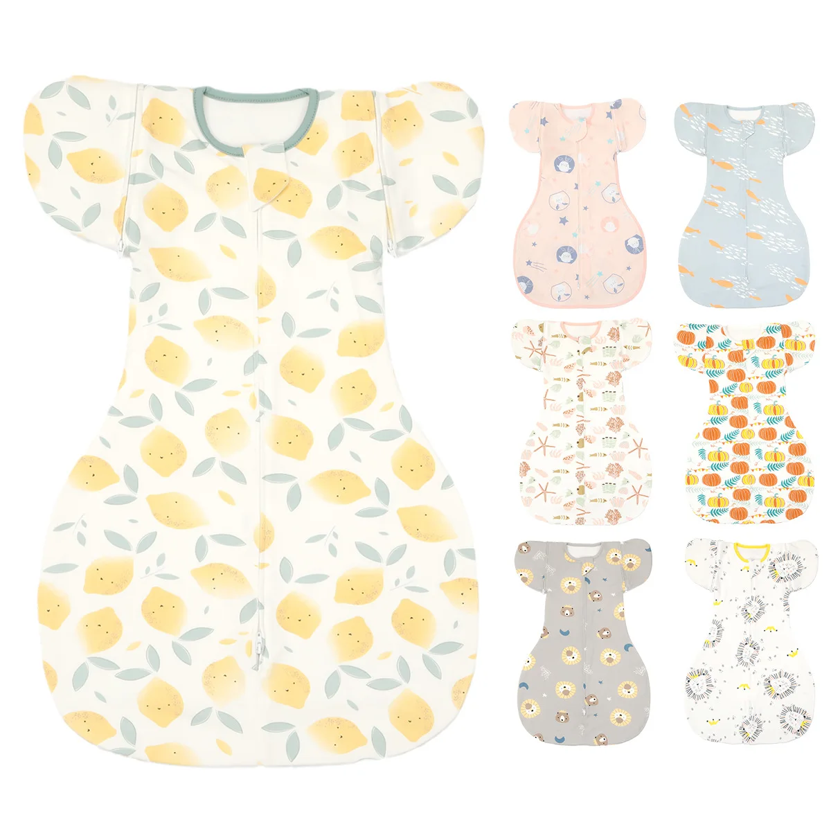 

Baby swaddling towel sleeping bag baby holding quilt towel newborn surrender anti startle detachable bionic