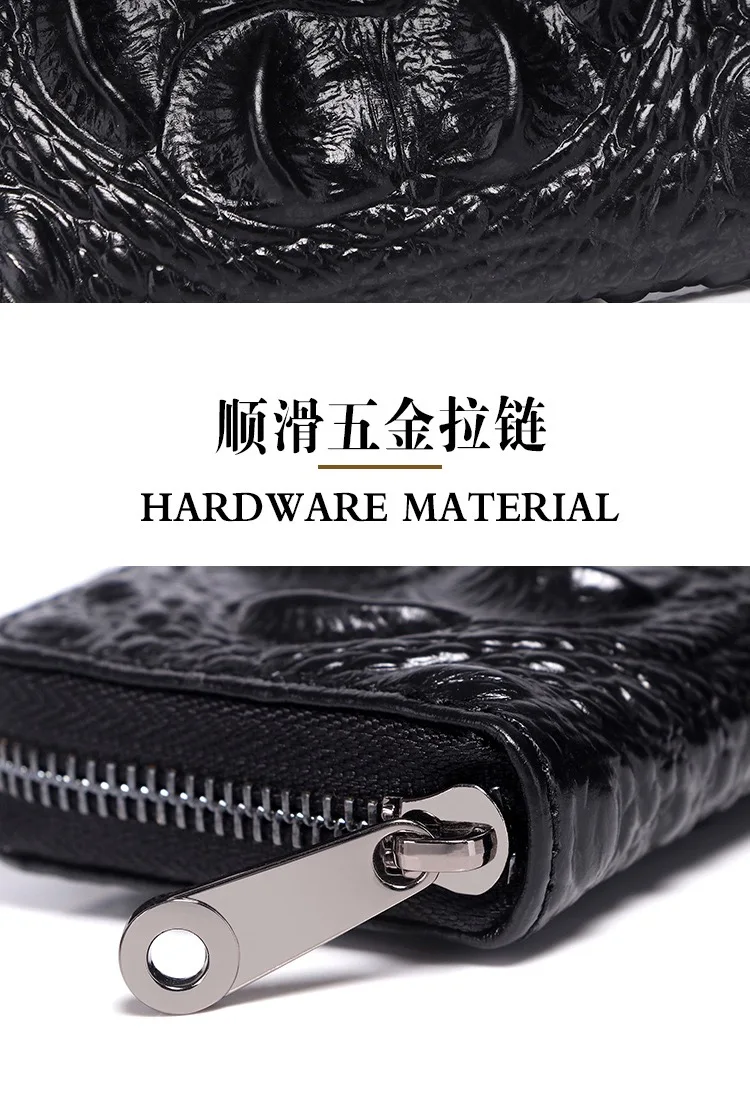 multi card first layer cowhide female zipper organ small coin purse free global shipping