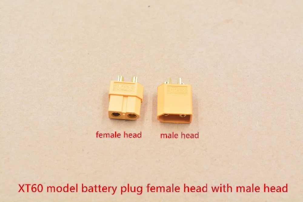 Модель аккумулятора XT60 с гнездовой головкой и разъемом для пластины малого