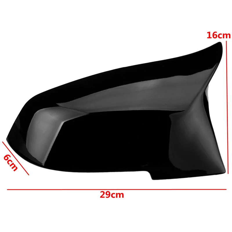 

2X Gloss Black Car Side Rearview Mirror Cover Cap For BMW F20 F21 F22 F30 F32 F36 X1 F87 M3 Rearview Mirror Cover