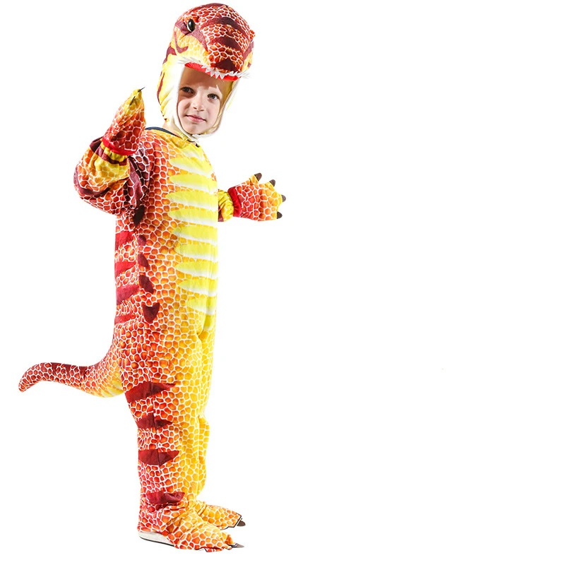 2020 детский маленький костюм для косплея комбинезон динозавра Детский Хэллоуина