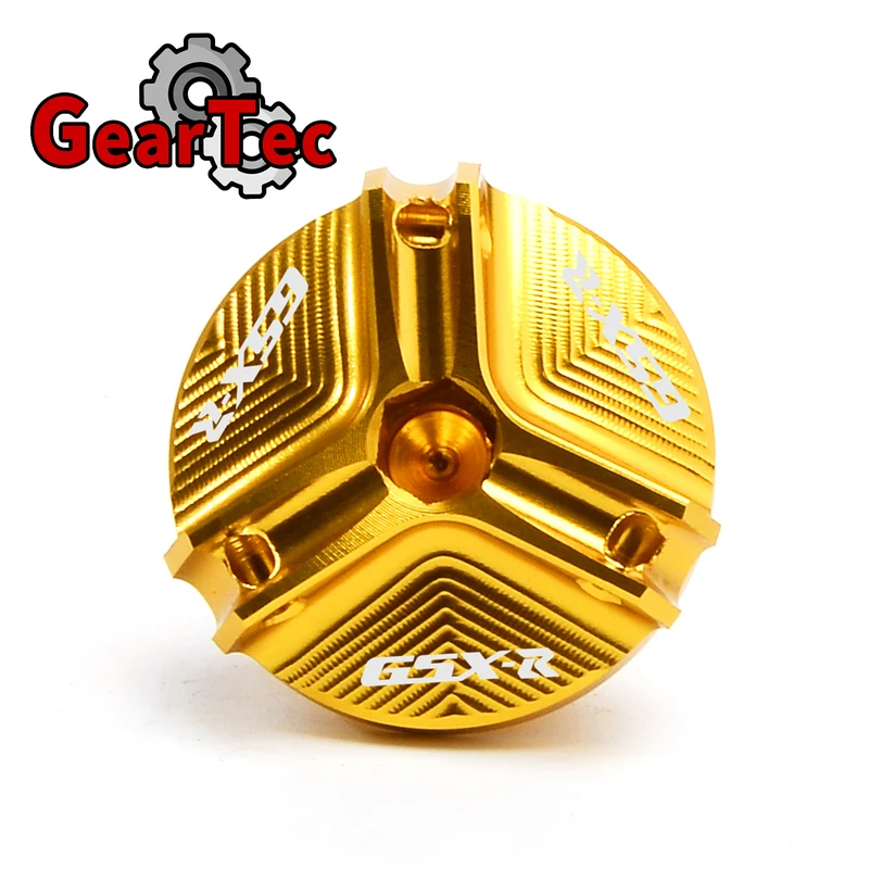 

For Suzuki GSXR GSX-R 600 750 1000 1000R/X Gsx-r1000 2003-2021 Motorcycle Accessories CNC Engine Oil Filter Cup Plug Cover Screw